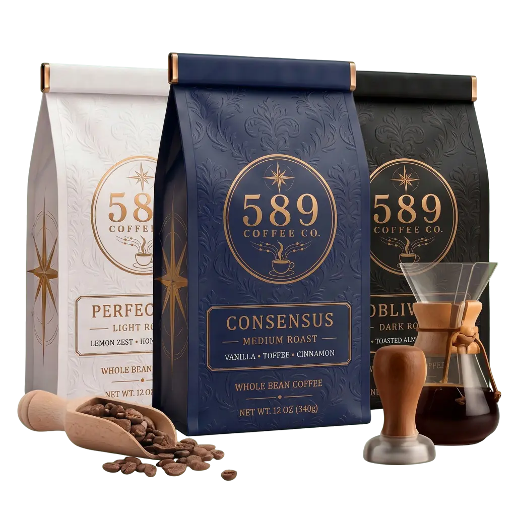 589 Coffee Co. — All three roasts